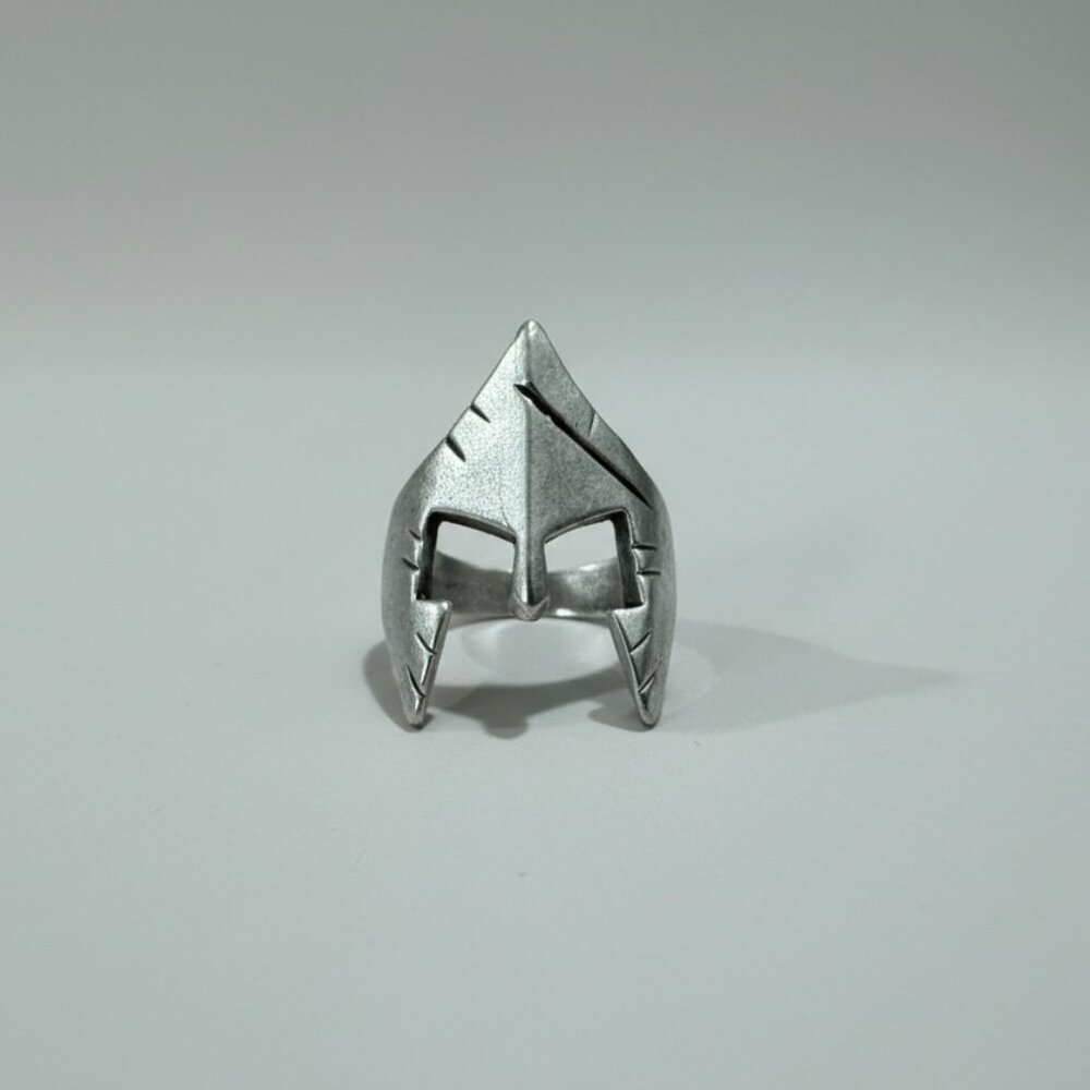 Antique Silver Animal Ring: Adjustable Lion Head Jewellery, Boho Chic Ring - Picture 7 of 7